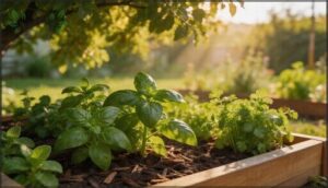 afternoon shade for sensitive herbs afternoon shade for sensitive herbs