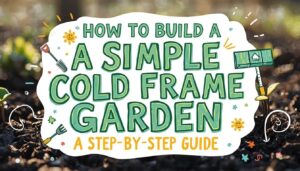 building a simple cold frame garden