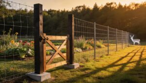 building and maintaining deer-proof fencing building and maintaining deer-proof fencing