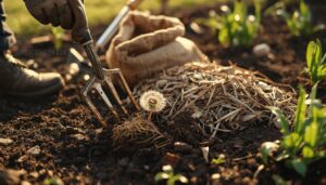 clearing weeds, debris, and old mulch clearing weeds, debris, and old mulch