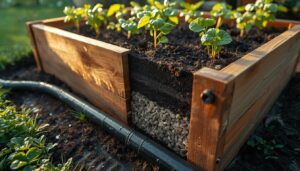 create raised beds or drains for poor drainage areas create raised beds or drains for poor drainage areas