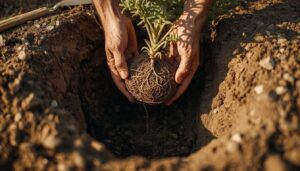 dig holes as deep as root balls dig holes as deep as root balls