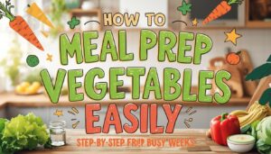 easy vegetable meal prep easy vegetable meal prep