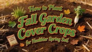 fall garden cover crops fall garden cover crops