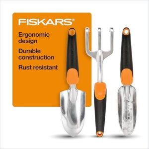 Fiskars 3 in 1 Garden Tool Set, B01MUXL5V8
