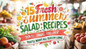 fresh summer salad recipes fresh summer salad recipes