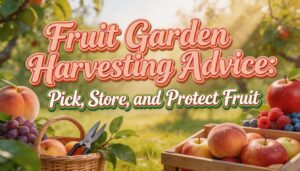 fruit garden harvesting advice fruit garden harvesting advice