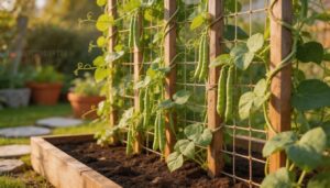growing climbing beans and peas vertically growing climbing beans and peas vertically