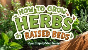 growing herbs in raised beds