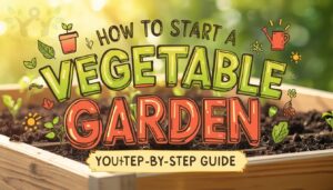 how to start a vegetable garden how to start a vegetable garden