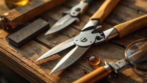 inspect blades, hinges, and locks inspect blades, hinges, and locks