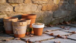 insulating containers to prevent root damage insulating containers to prevent root damage