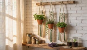 macrame plant hangers for herbs macrame plant hangers for herbs