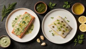 match sauces to salmon and white fish match sauces to salmon and white fish