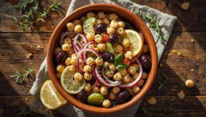 mediterranean bean salad mediterranean bean salad