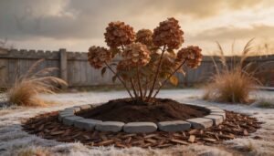 mounding protection around borderline-hardy shrubs mounding protection around borderline-hardy shrubs