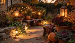 outdoor fall decorating and lighting ideas outdoor fall decorating and lighting ideas