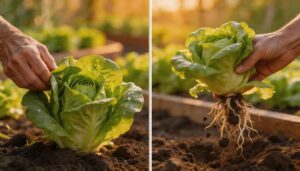 outer leaf harvesting vs. whole plant removal outer leaf harvesting vs. whole plant removal