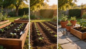 pick beds, rows, or containers pick beds, rows, or containers