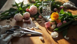 prep stems for arranging prep stems for arranging