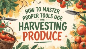 proper tool usage for harvesting produce proper tool usage for harvesting produce