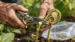 pruning heavily infested shoots pruning heavily infested shoots