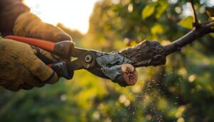 remove dead or diseased branches first remove dead or diseased branches first