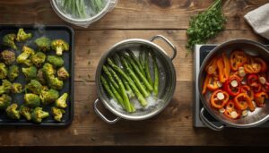 roast, steam, or sauté roast, steam, or sauté