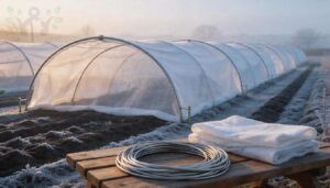 row covers and hoop tunnels for extra protection row covers and hoop tunnels for extra protection