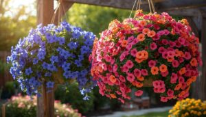 scaevola and calibrachoa for hanging baskets scaevola and calibrachoa for hanging baskets