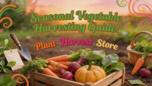 seasonal vegetable harvesting seasonal vegetable harvesting
