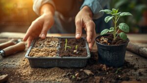seed starting mix vs potting soil seed starting mix vs potting soil
