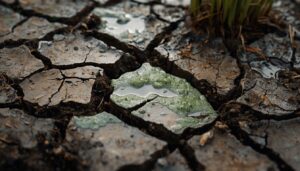 signs of poor drainage and crusting signs of poor drainage and crusting
