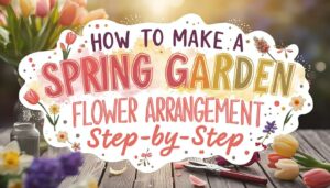 spring garden flower arrangement spring garden flower arrangement