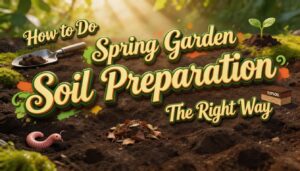 spring garden soil preparation