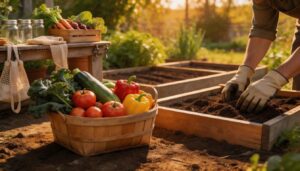 store harvests and keep beds productive store harvests and keep beds productive