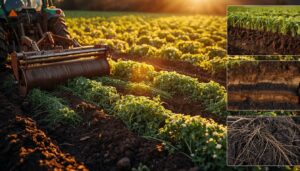 terminate by mowing, crimping, or incorporation terminate by mowing, crimping, or incorporation