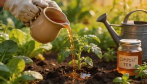 using diluted liquid feeds as soil drenches using diluted liquid feeds as soil drenches