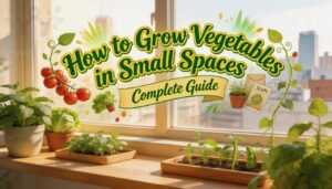 vegetable gardening in small spaces