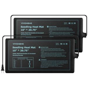 VIVOHOME 2 Packs Waterproof Seedling B0784NCRDL