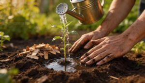 water immediately after planting water immediately after planting