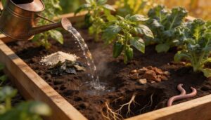 watering after dry amendments for better uptake watering after dry amendments for better uptake