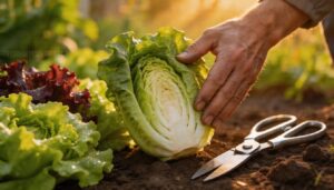 when to harvest lettuce when to harvest lettuce