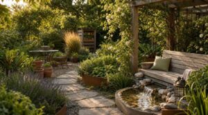 add useful garden design features add useful garden design features