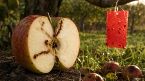 apple maggot damage apple maggot damage