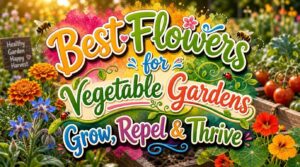 best flowers for vegetable gardens best flowers for vegetable gardens