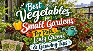 best vegetables for small gardens