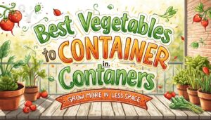 best vegetables to grow in containers
