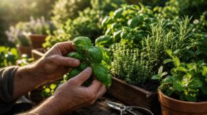 check herbs before cutting check herbs before cutting