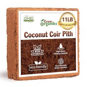 Coco Coir Pith,Coco Peat Brick/Block B084ZJPYFD